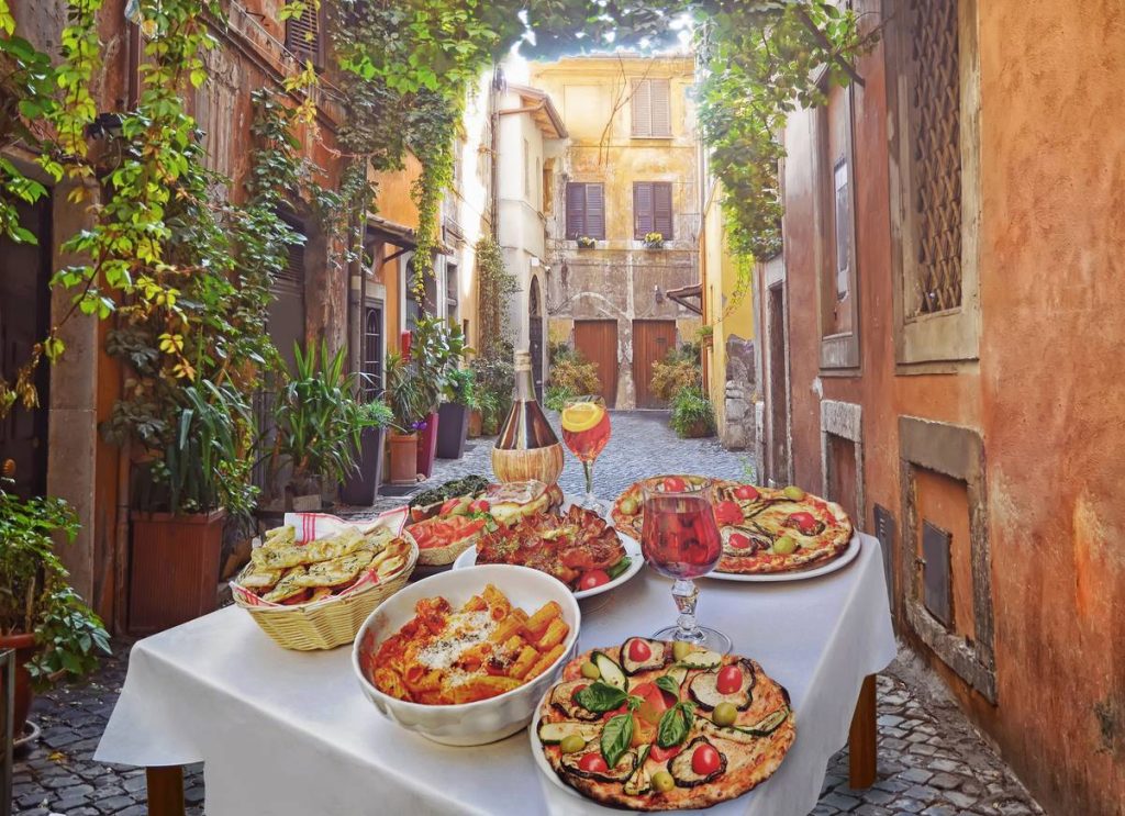 restaurant italien ambiance décor